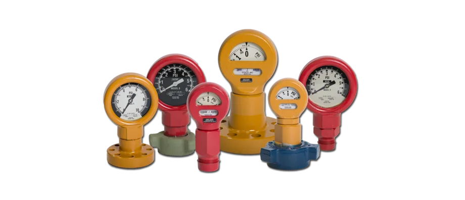 Oteco pressure gauges